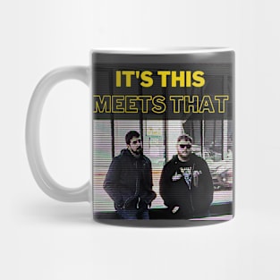 It's This Meets That Podcast Classic Cover Art Mug